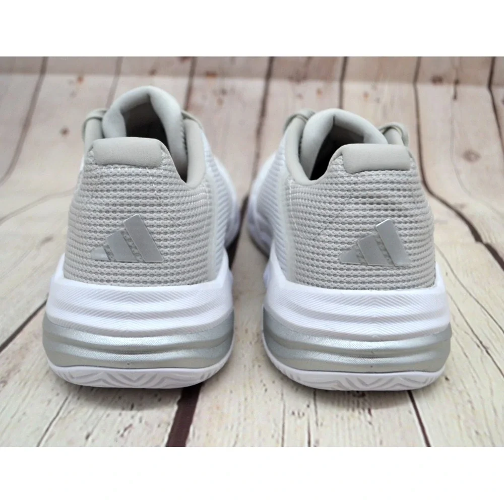 ADIDAS Women's IF0407 Barricade 13 Tennis Shoes SIZE 9 White / Gray NWOB